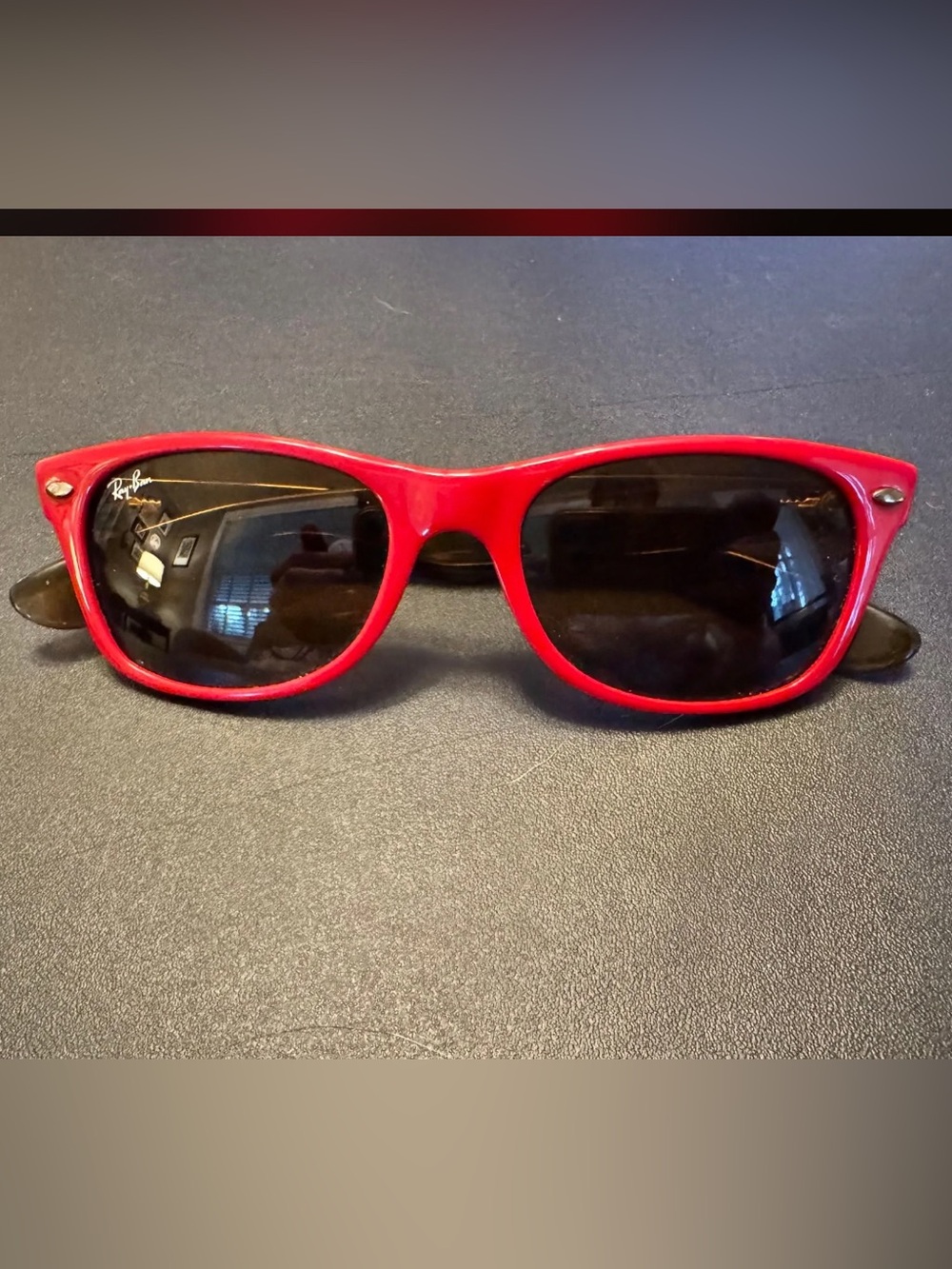 Ray-Ban New Wayfarer RB2132– Red & Tortoiseshell Made in Italy